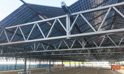 Solarcarport winkelcentrum Het Rond